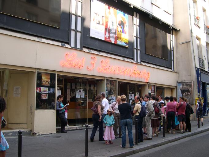  cinéma les 3 Luxembourg (rue Monsieur le Prince, 6e)